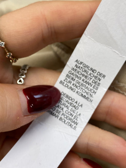 Gorgeous Asos Design Dress UK 10 Beige linen summer CP002