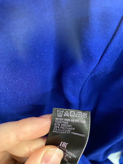 Gorgeous Marks & Spencers Mini dress UK 16 Cobalt Blue KM001