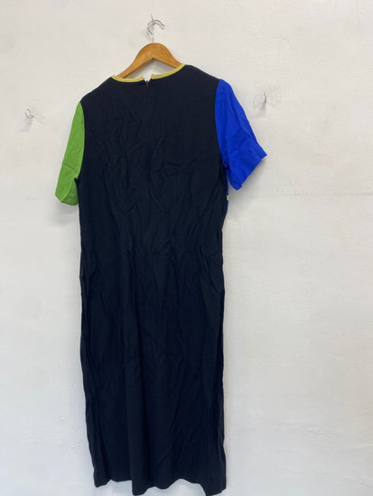 Gorgeous Betsys things Dress UK 16 colour block office wear dress KM001