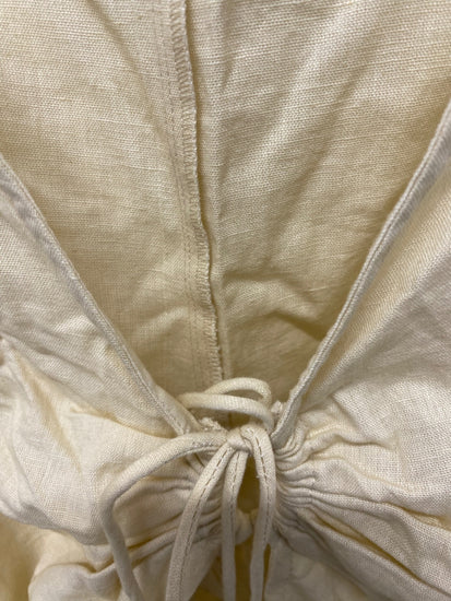 Gorgeous Collusion Tie front top Uk10 Beige