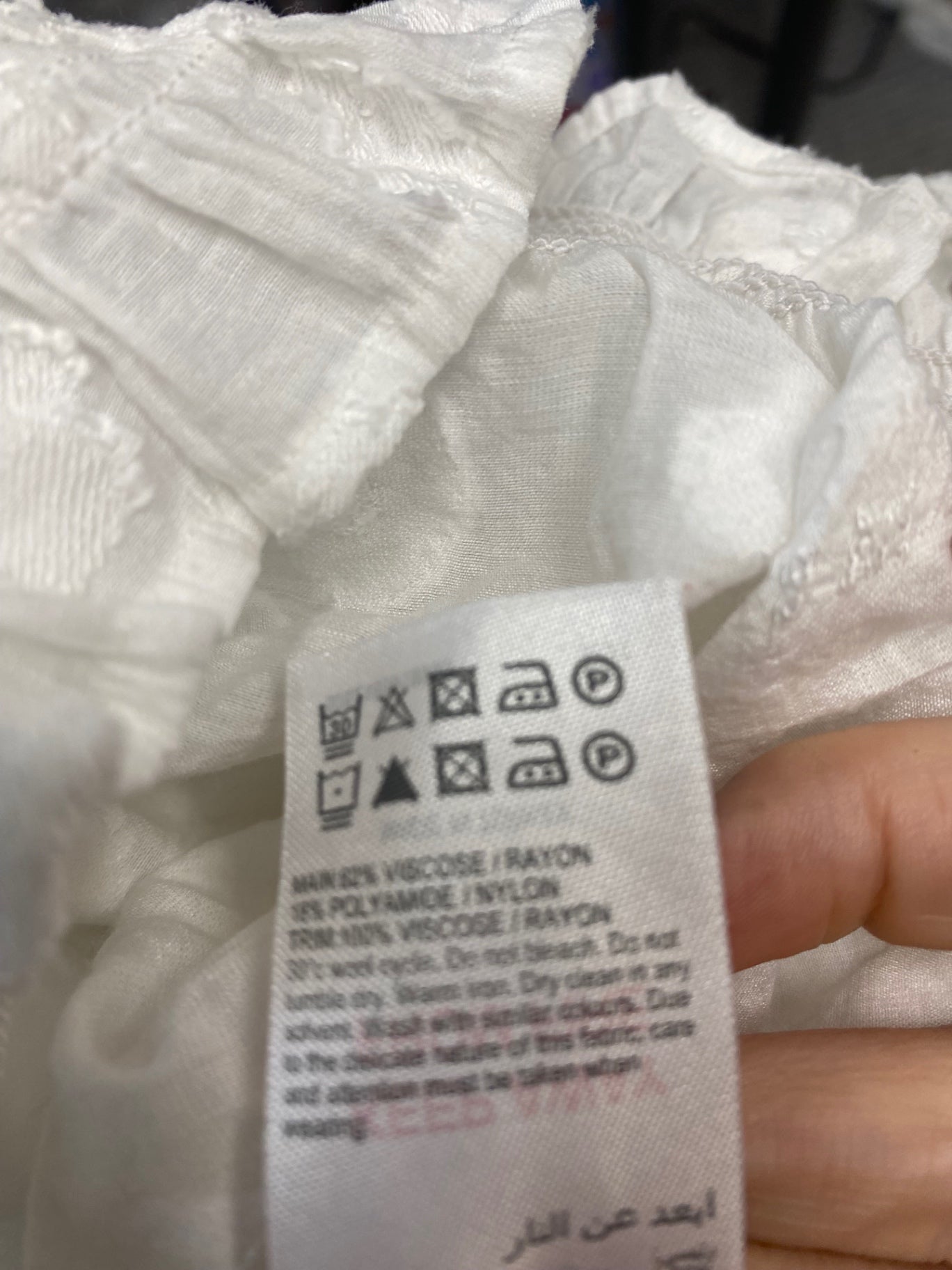 Gorgeous Mint Velvet Gypsy blouse Uk 12 White Classic CP002