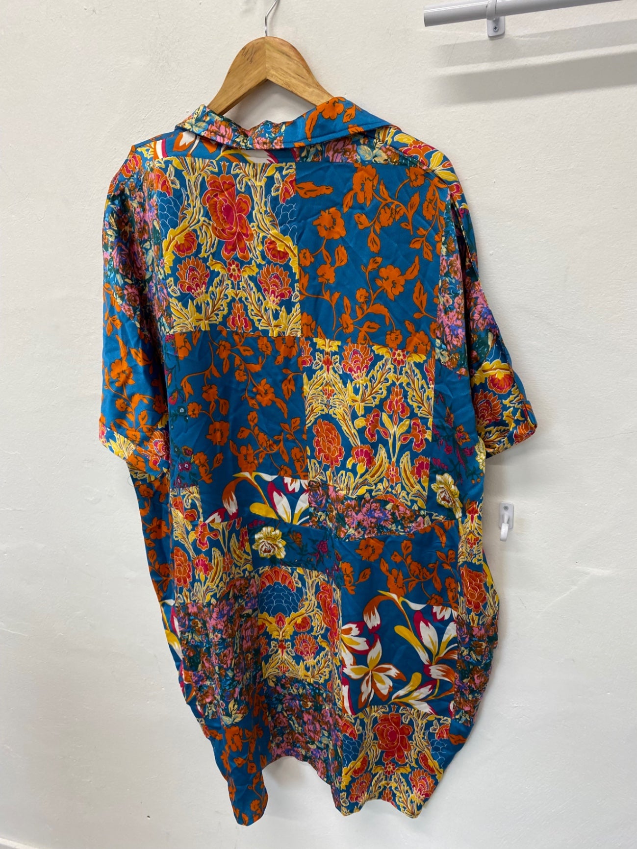 Stunning Malissa J Tunic Dress One Size Multi-colored shirt top KM001
