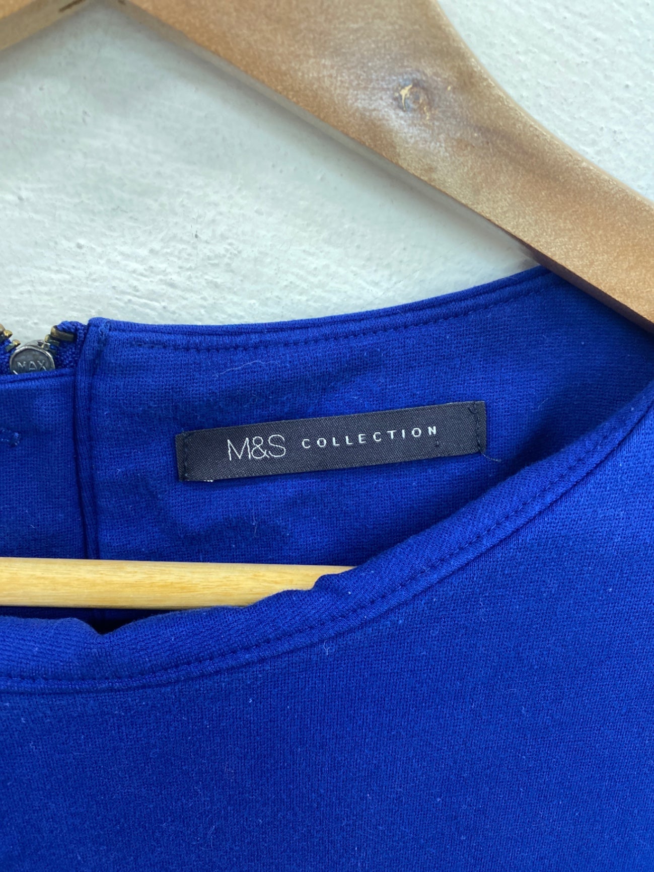 Gorgeous Marks & Spencers Mini dress UK 16 Cobalt Blue KM001