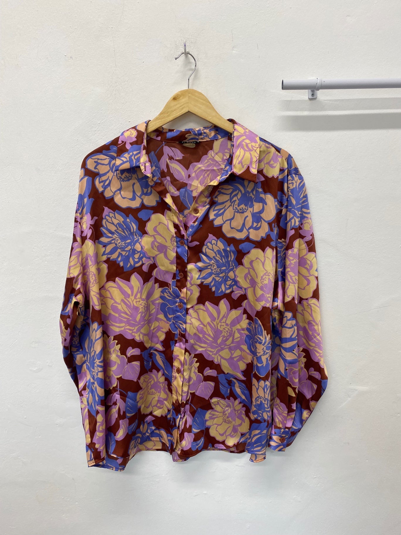 Gorgeous Et Vous Blouse uk18 Multicolor floral KM001