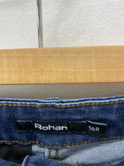 Stunning Rohan Jeans 12 R Light Blue tapered KM001