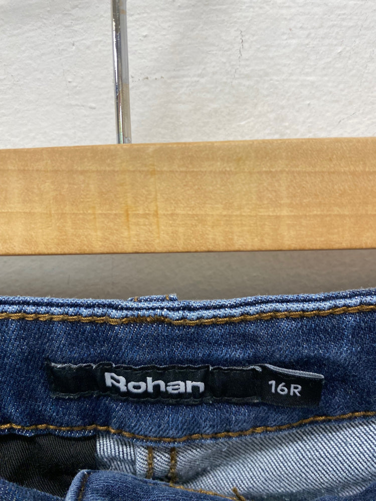 Stunning Rohan Jeans 12 R Light Blue tapered KM001