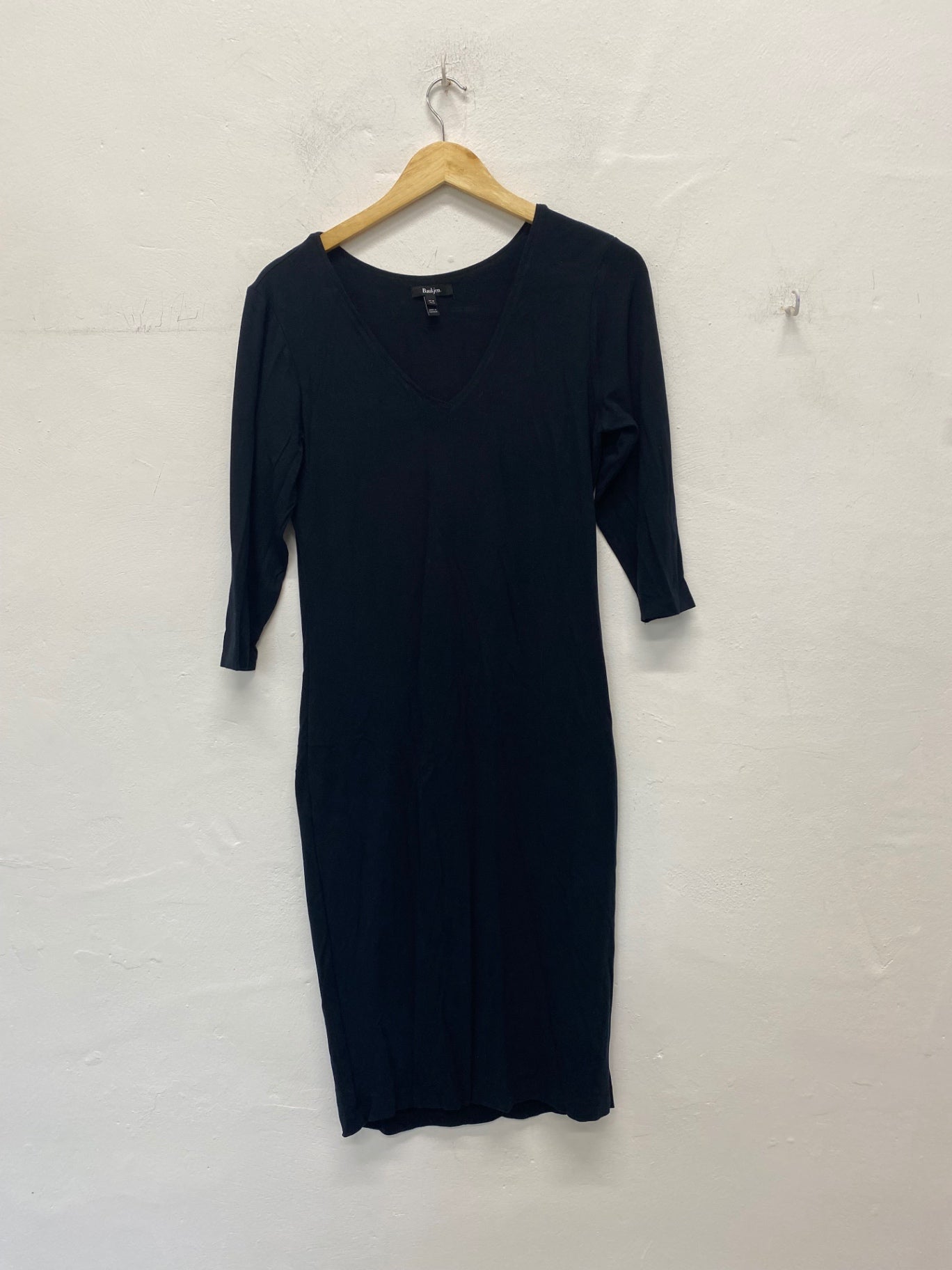 Gorgeous Baukjen Dress 16 Navy Blue Bodycon fully lined support dress KM001