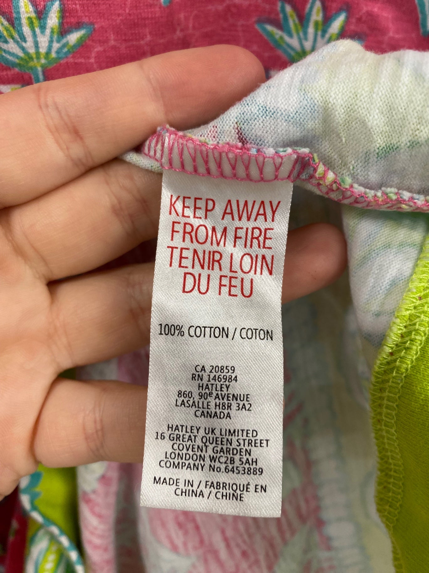 Boho Hatley Midi Dress XL Pink & Green Floral Print KM001