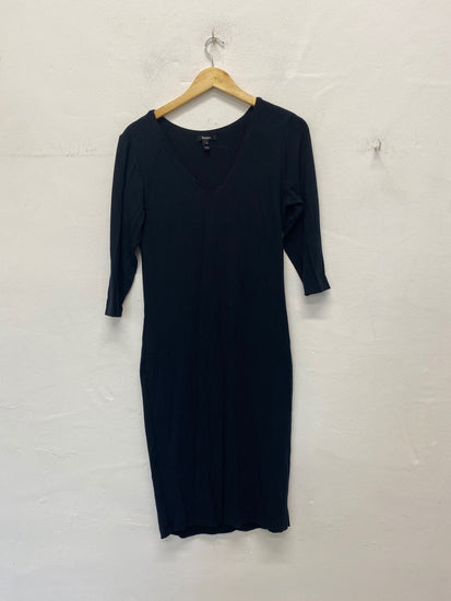 Gorgeous Baukjen Dress 16 Navy Blue Bodycon fully lined support dress KM001