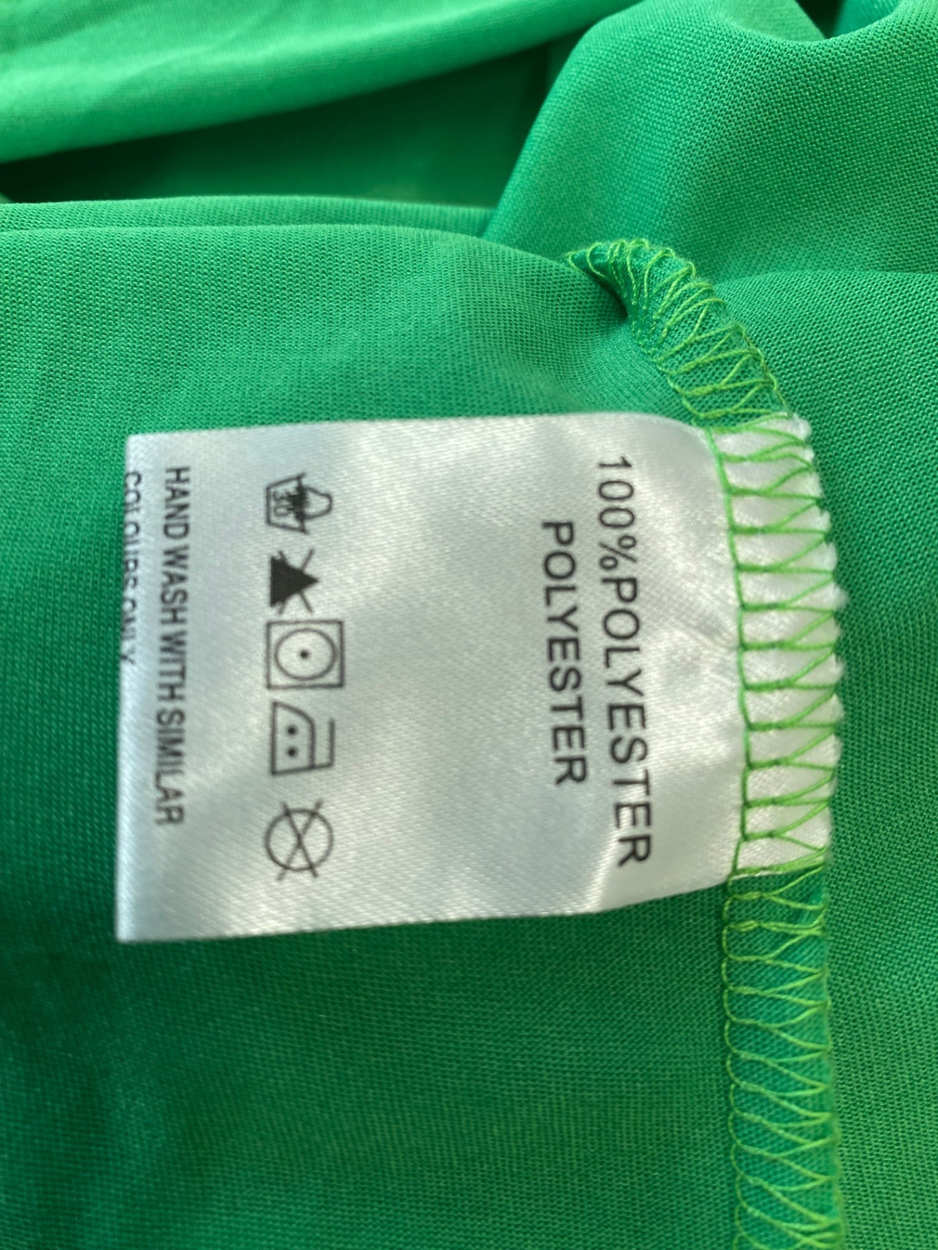 Gorgeous Golden Days Paris Midi Dress XL Emerald Green Romantic floaty KM001