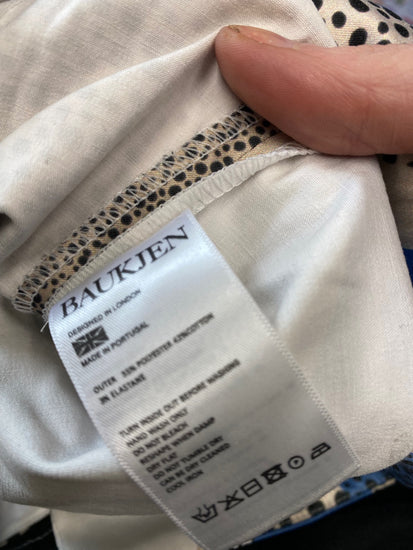 Stunning Baukjen Cropped trousers uk14 Multicolor animal print Patches KM001