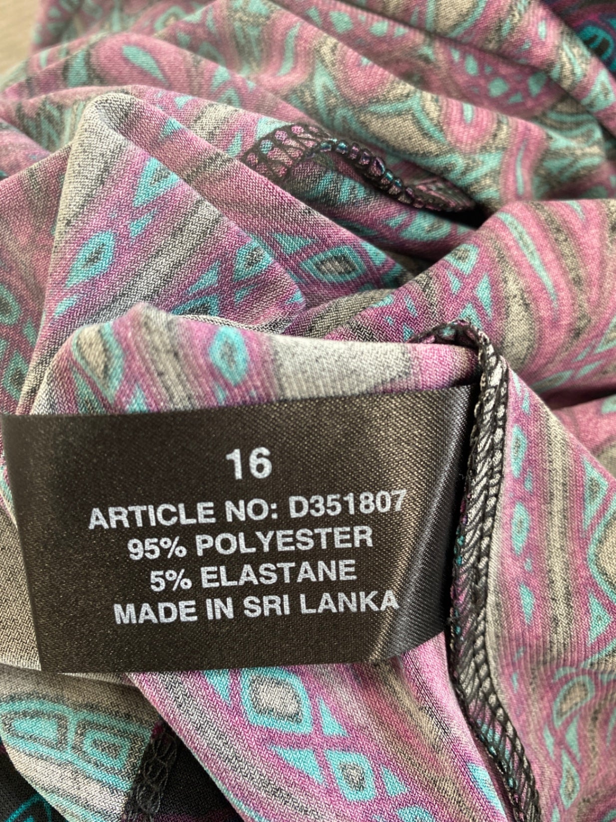 Fab Boho Linea Mini dress UK 16 Purple Multicolour Paisley KM001