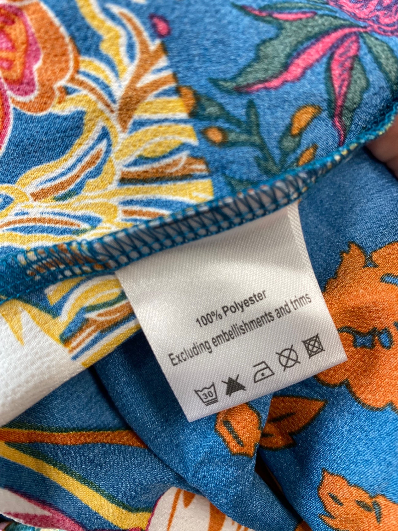 Stunning Malissa J Tunic Dress One Size Multi-colored shirt top KM001