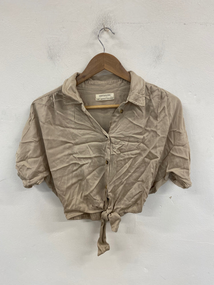 Gorgeous Boho Urban Outfitters Crop top S Beige CP002