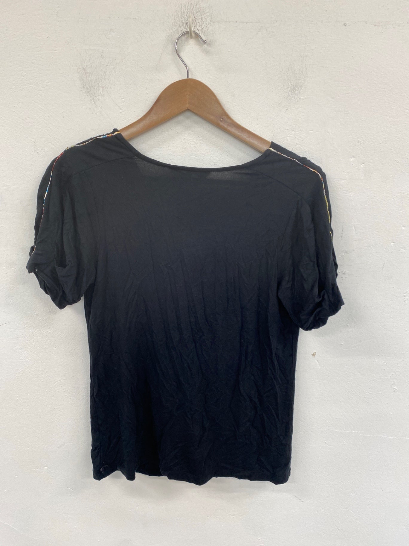Stunning Paul Smith Black Label Jersey Top L Black KM001