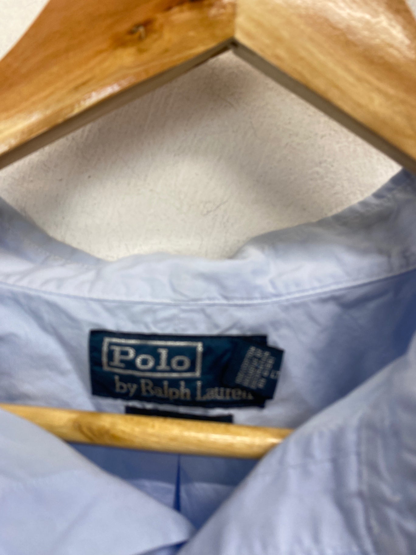 Classic Polo Ralph Lauren Shirt Uk xxL Light blue KM001