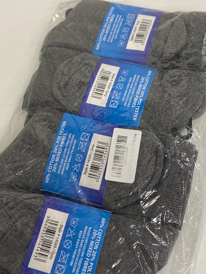 Lovely Socks Uk 4-6 Grey back to school KM001