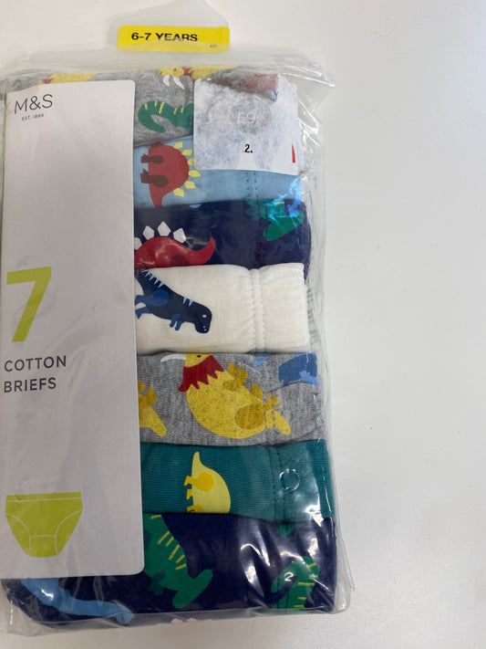 Marks & Spencers Pants Age 6-7 Multicoloured children cartoon KM001