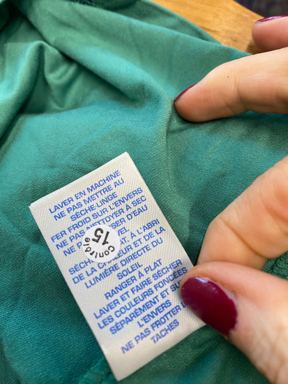 Stunning Boden tunic dress uk16 Green multicolored polka dots KM001