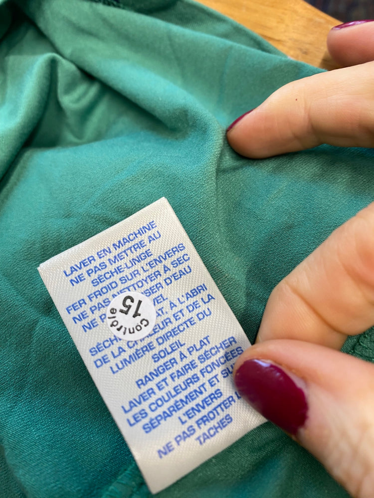 Stunning Boden tunic dress uk16 Green multicolored polka dots KM001