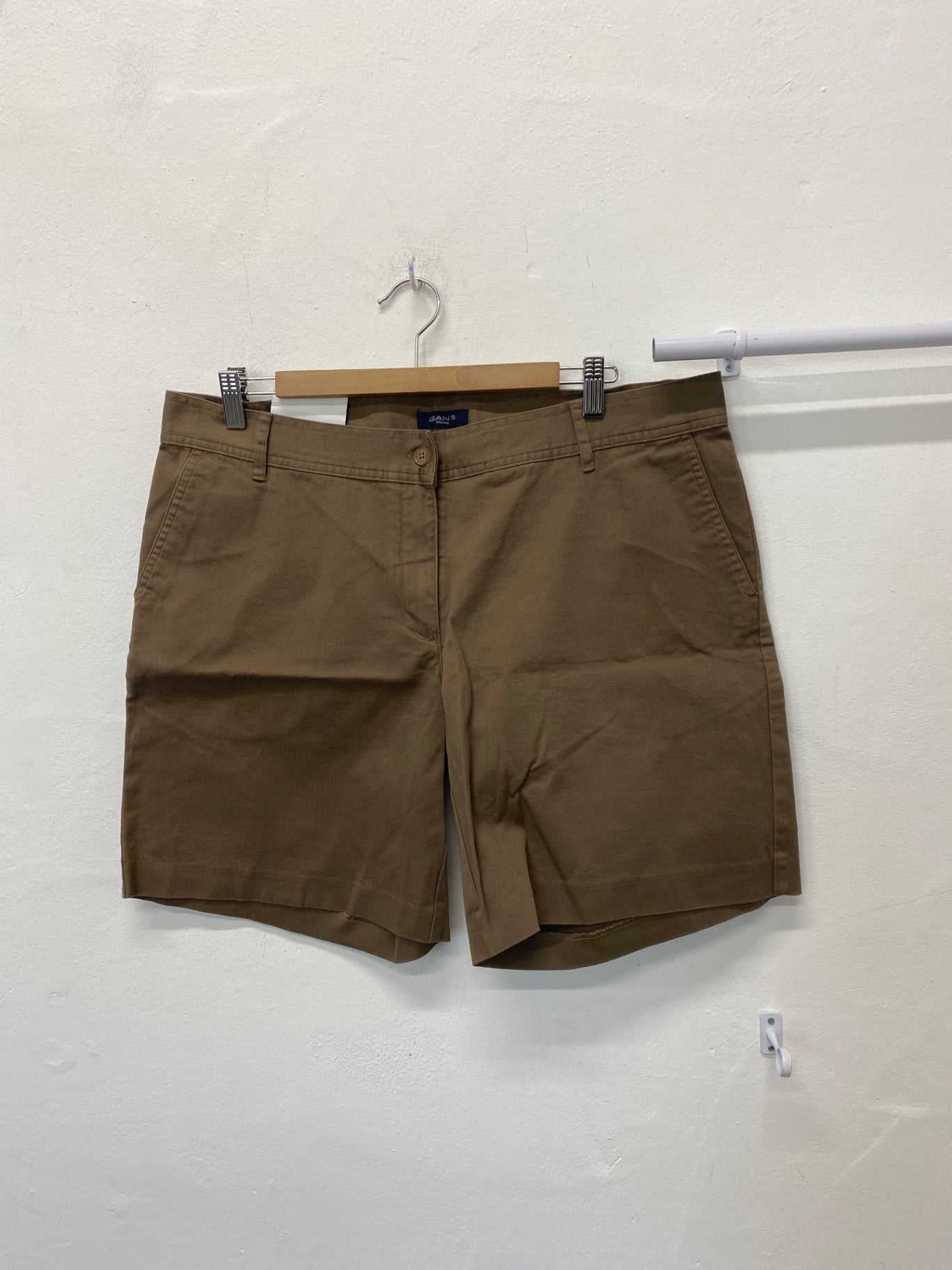 Stunning GANT Shorts Uk20 Fawn Brown kM001 