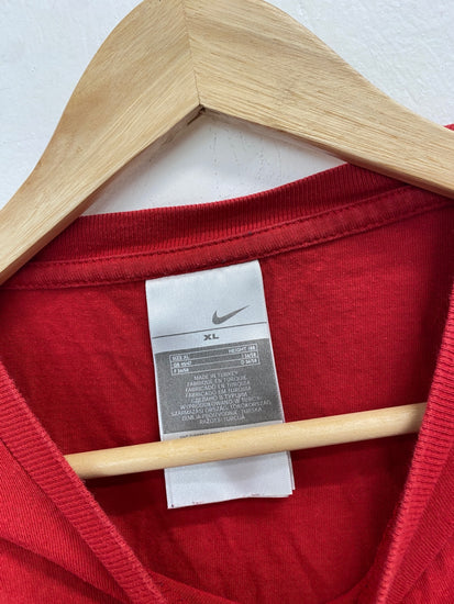 Fabulous bundle Nike T-Shirt uk XL Grey red #13 KM001