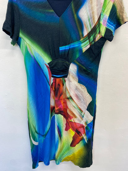 Stunning James lakeland Dress UK 16 Multicolor thermal KM001