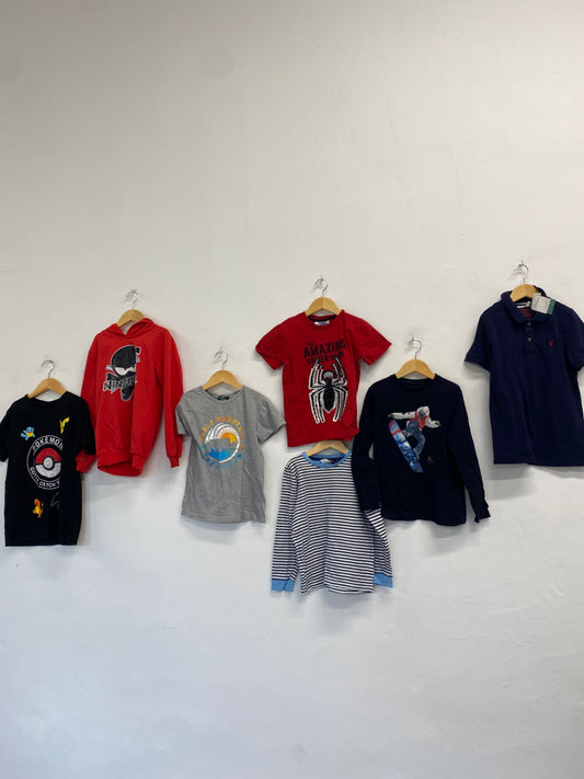 Stunning John lewis Children's T-shirts and Long Sleeve Shirts Age 9-10 Multicolor cartoon bundle #11 KM001