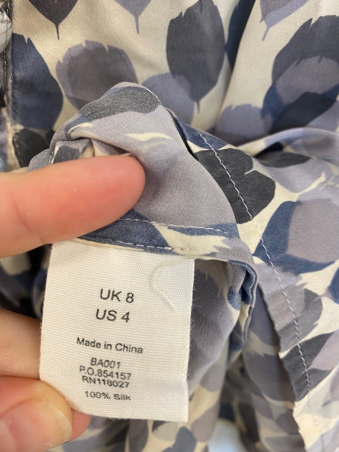 Stunning Boden Limited Edition Beaded Collar Blouse UK 8 Multicolour AM011