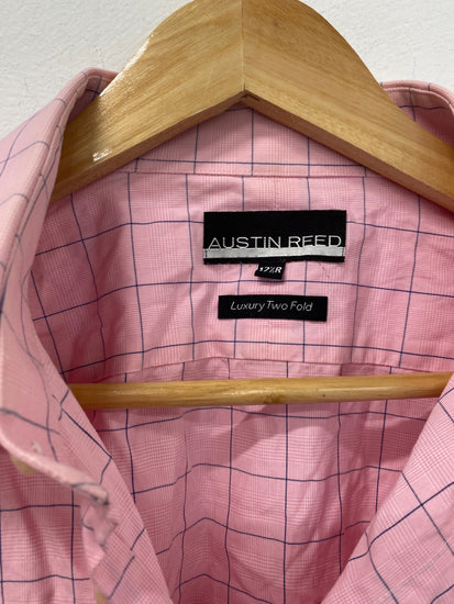 Smart Austin Reed Shirts Duo XL Pink & Blue #19 KM001