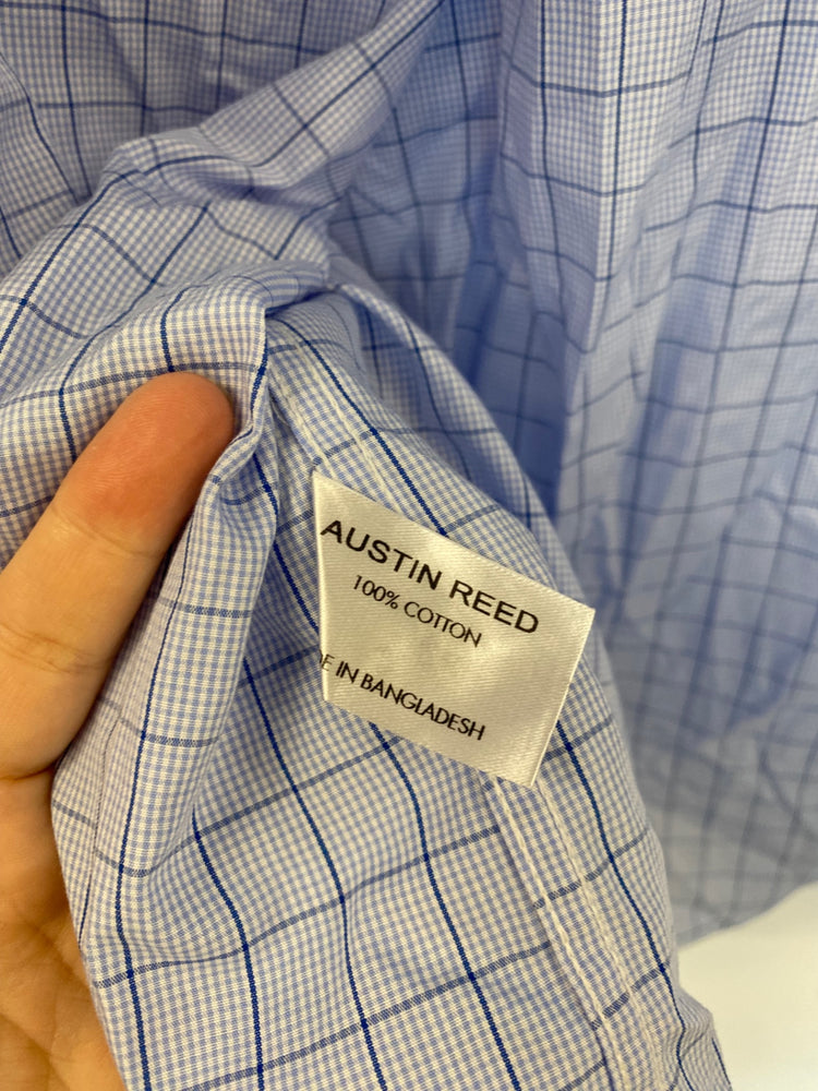 Smart Austin Reed Shirts Duo XL Pink & Blue #19 KM001