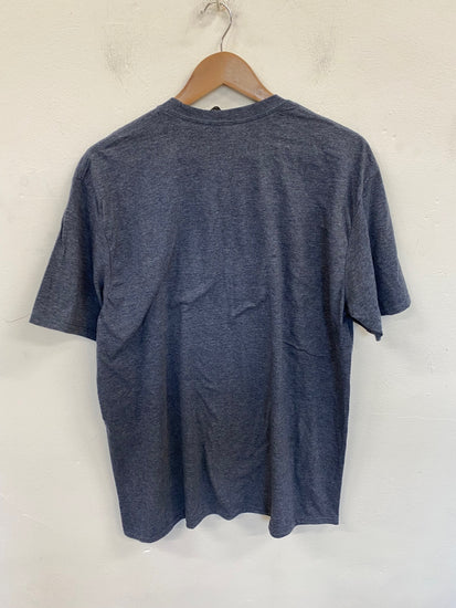 Stunning Anvil by Gildan T-Shirt XL Navy Grey Into The Wine KM001