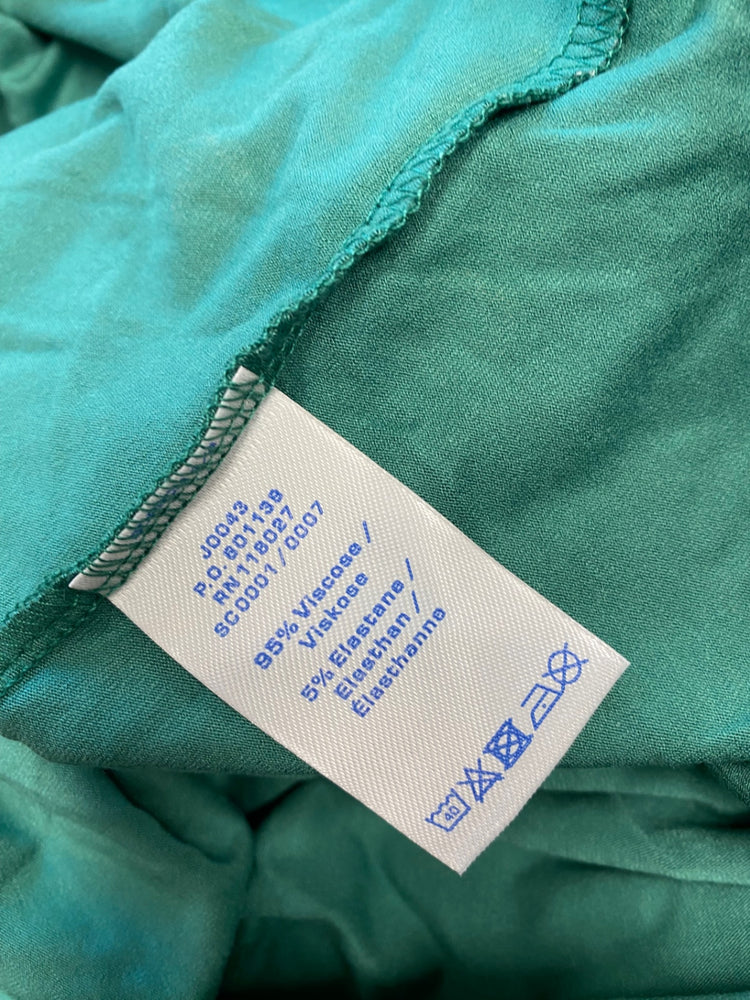 Stunning Boden tunic dress uk16 Green multicolored polka dots KM001