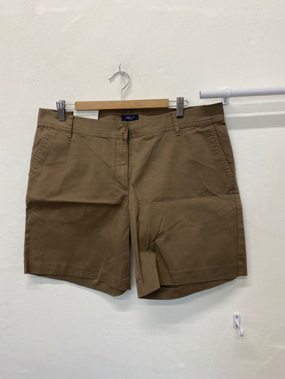 Stunning GANT Shorts Uk20 Fawn Brown kM001 