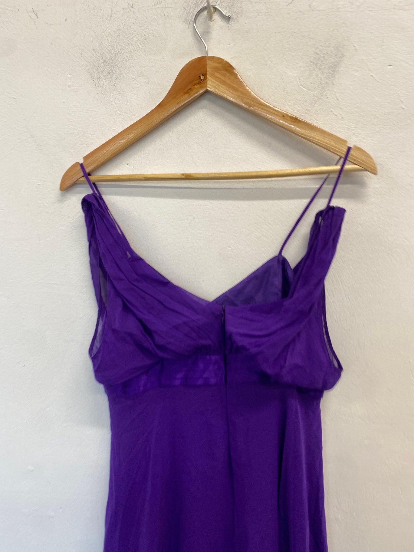 Stunning Lk bennett Dress UK 10 Purple summer race day AM011