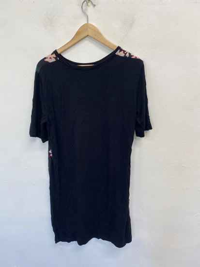 Stunning Paul smith Dress uk XL Black floral summer KM001