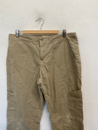 Stunning Royal robbins Cargo Pants UK 16 Beige casual KM001
