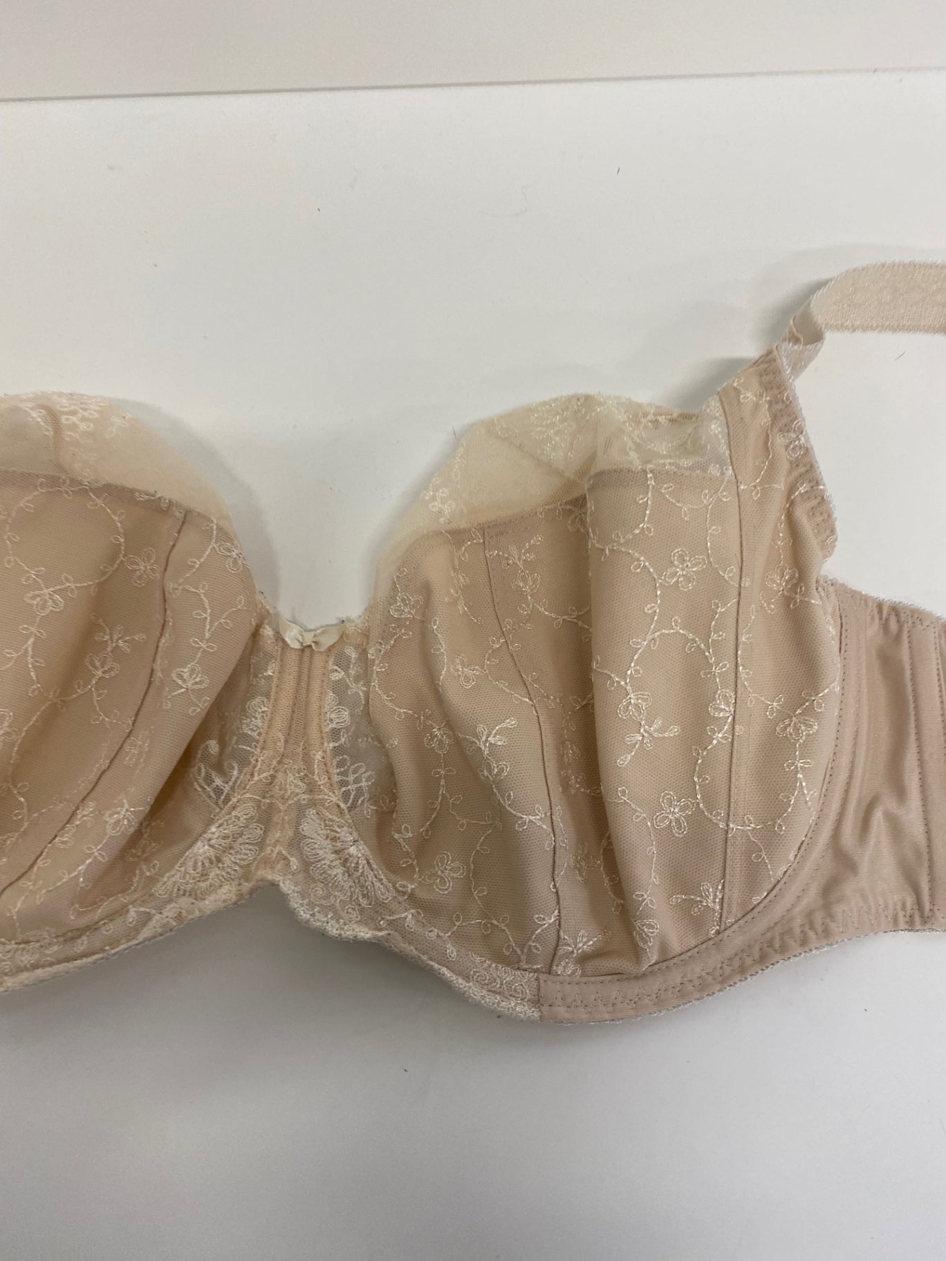 Stunning Fantasie Lingerie 32GG Beige lace beau teal underwired KM001