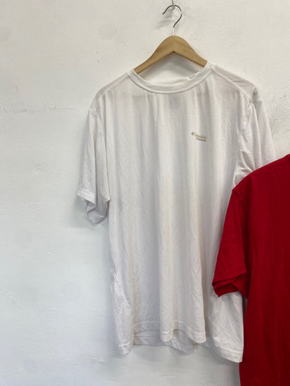 Fabulous trio Columbia T-Shirt Uk xxL White #16 KM001 