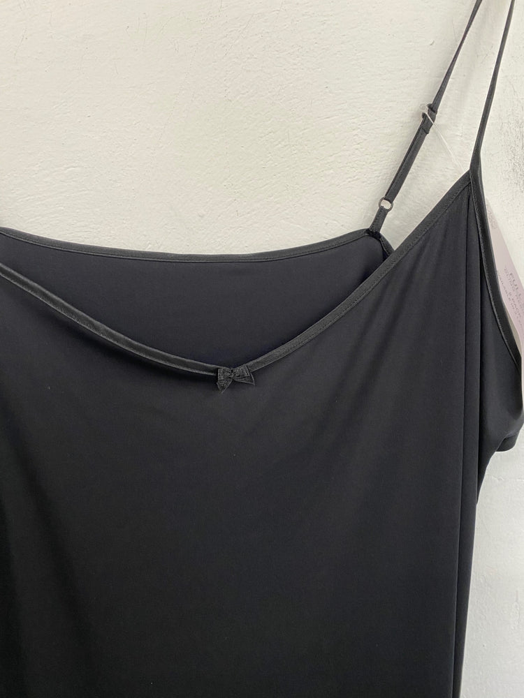 Stunning Marks & Spencers Slip Dress UK 16 Black KM001