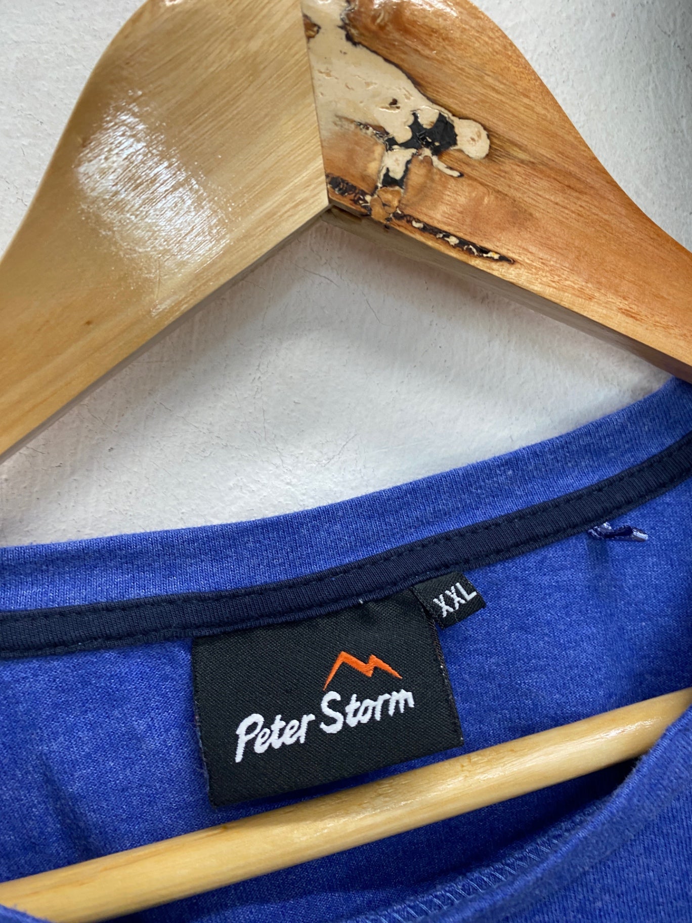 Classic Peter storm T-Shirt uk XL Blue and grey duo #14 KM001