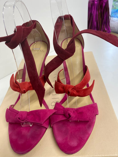 Stunning Alexandre Birman High-heeled sandals Uk5.5 Pink raspberry BB001