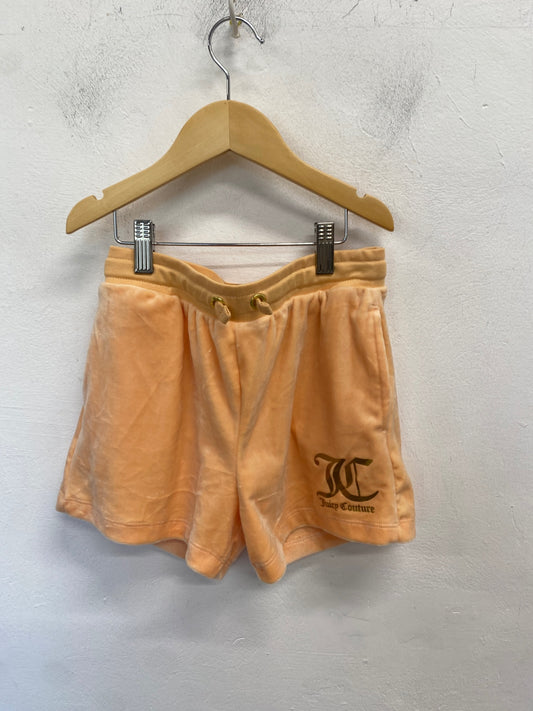 Classic Juicy Couture Shorts Age 10-11 Peach BB001