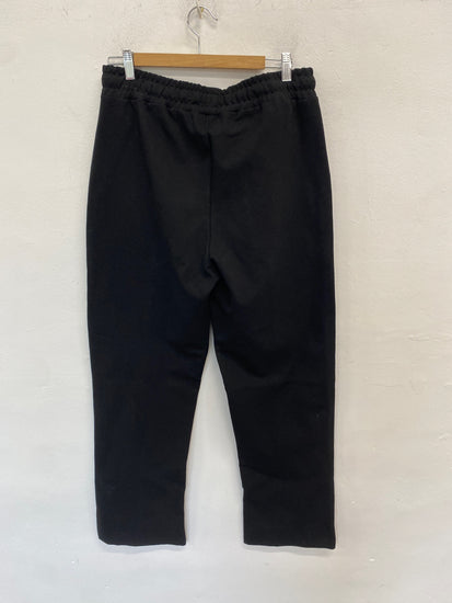 Stunning Arne Sweatpants wide leg UK 14 Black BB001