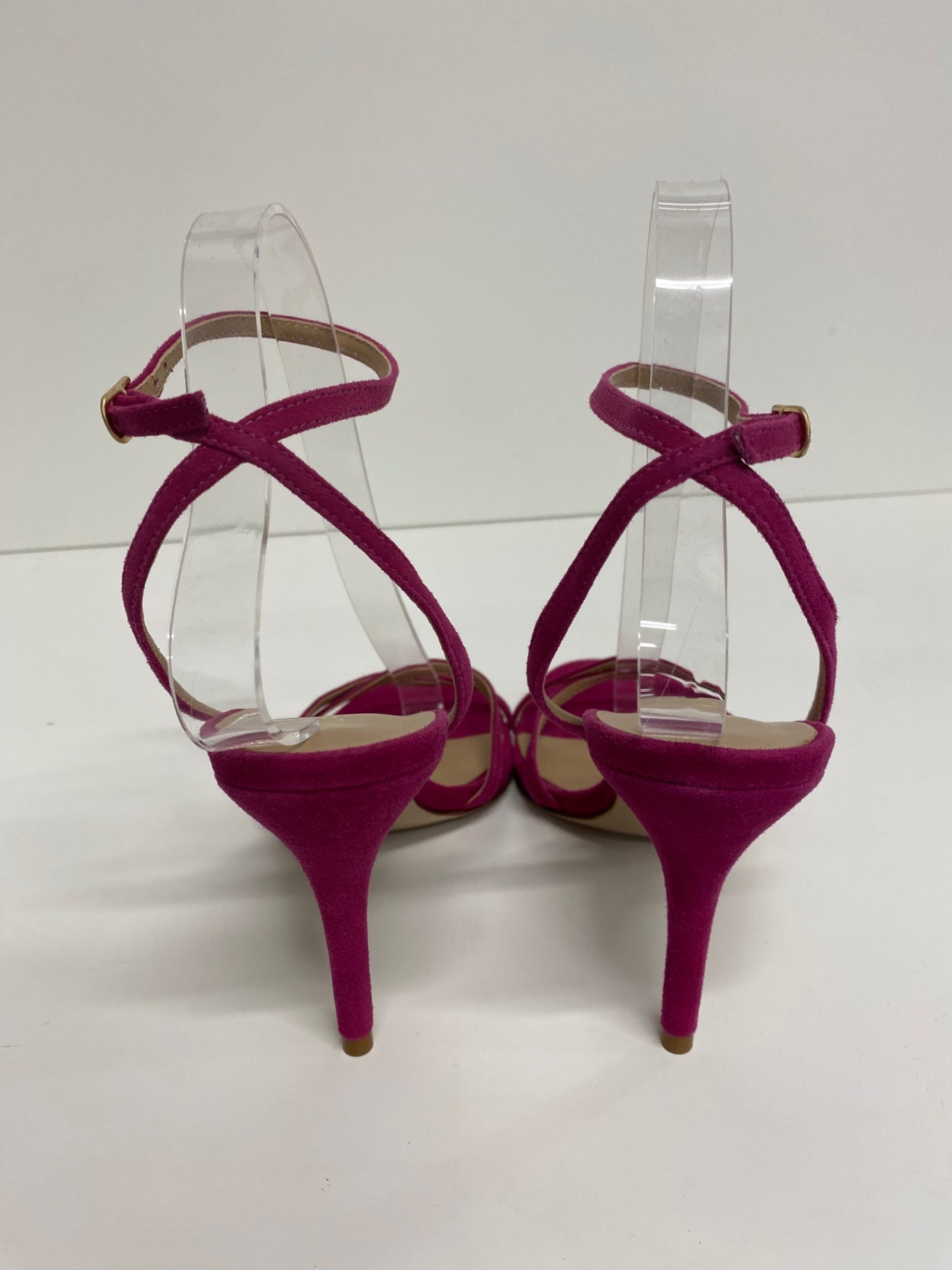 Stunning Kurt Geiger High Heeled Sandals uk4 Magenta occasion Events BB001