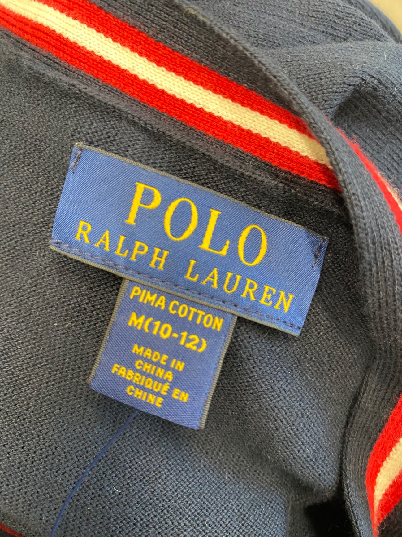 Classic Polo Ralph Lauren Cardigan Age 10-12 Navy blue BB001