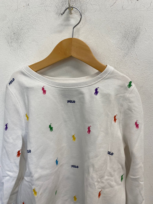 Classic Polo Ralph Lauren Sweater Age 8-10 Multicolor pattern BB001
