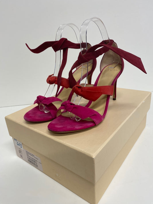 Stunning Alexandre Birman High-heeled sandals Uk5.5 Pink raspberry BB001