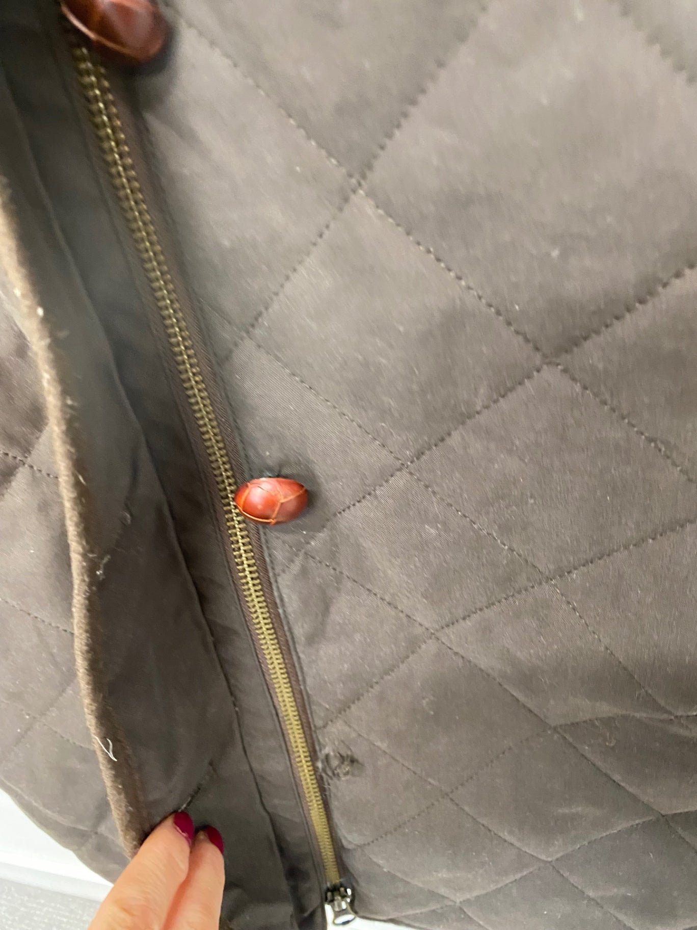 Stunning Dubarry Jacket UK 8 Brown padded classic BB001