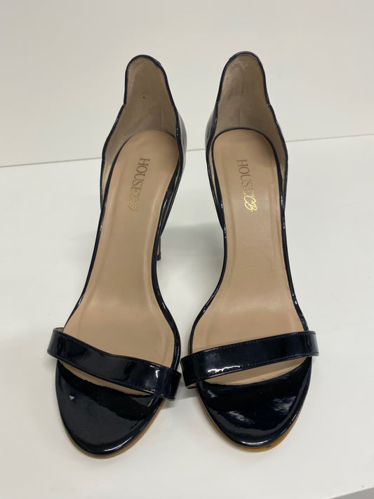 Stunning House of CB High Heels uk4 Black Dorsay Scallop BB001